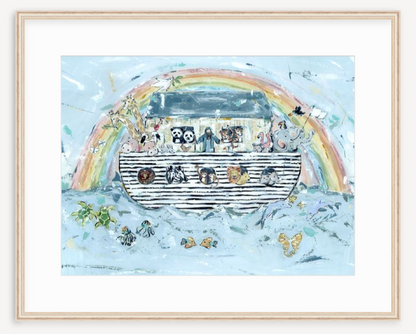 Noah's ark I on paper