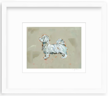 Maltese Short Haired Fine Art Print