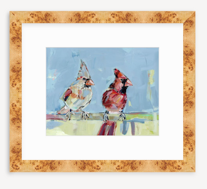 Always Together Cardinals Fine Art Print