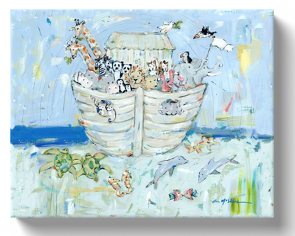 "Noah's ark IV" canvas WHOLESALE