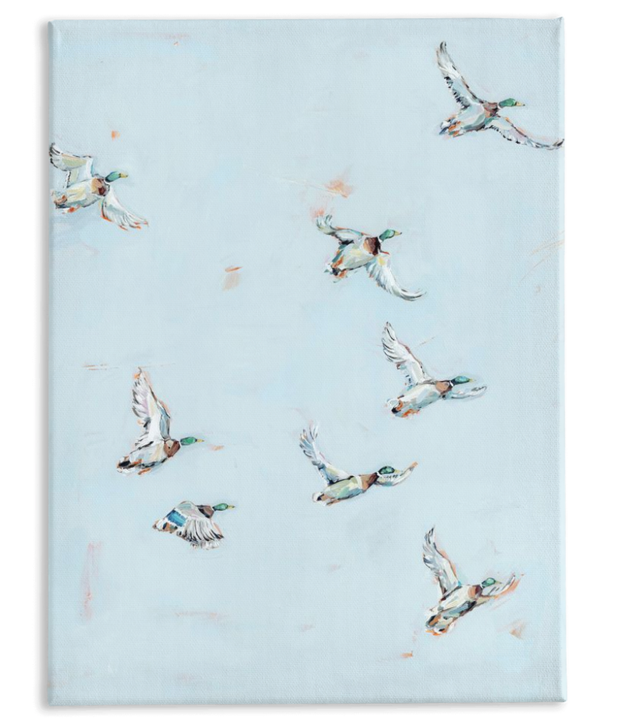 "Free Flying" on canvas