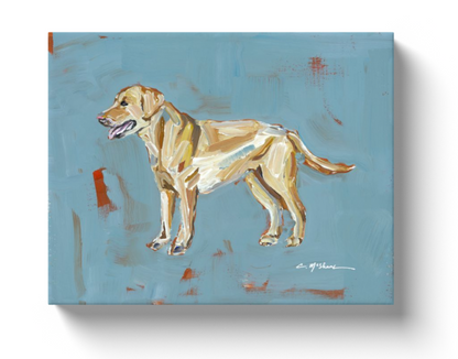Yellow Lab Fine Art Print
