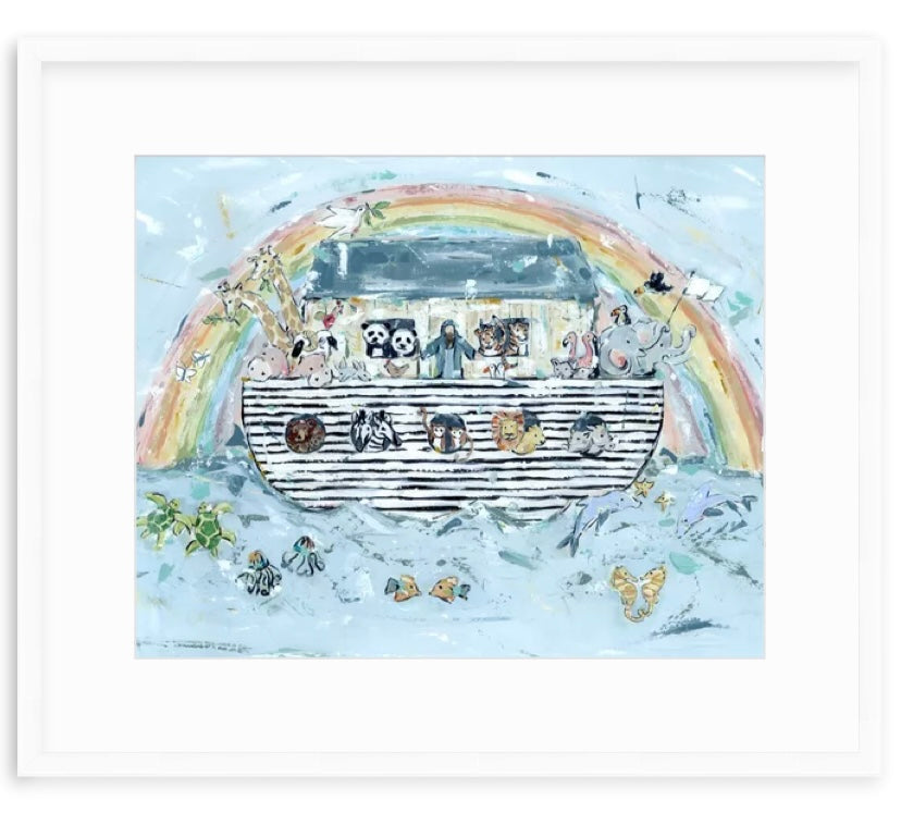 Noah's ark I on paper