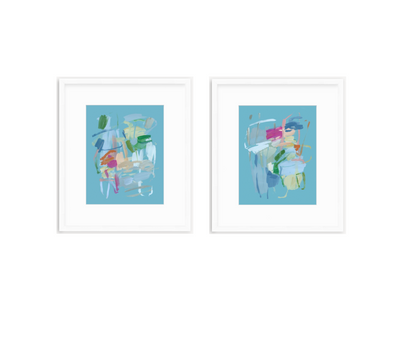 Flower Garden Abstract Fine Art Print