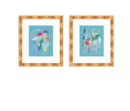 Flower Garden Abstract Fine Art Print