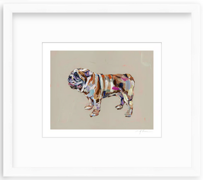 Bulldog Fine Art Print